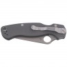 Nóż składany Spyderco Para Military 2 G-10 Dark Gray Maxamet Plain (C81GPDGY2)