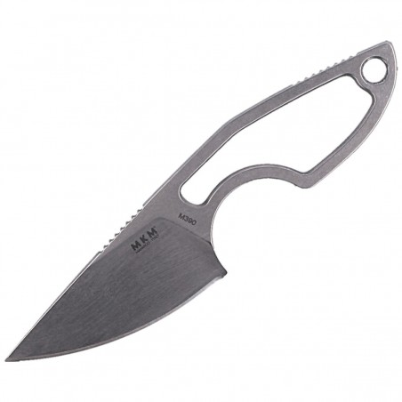 Nóż na szyje MKM Mikro 1 Naked Stainless, Stonewashed M390 by Jesper Voxnæs (MKMR01-N) Nóż na szyje MKM Mikro 1 Naked Stainless, Stonewashed M390 by Jesper Voxnæs (MKMR01-N)