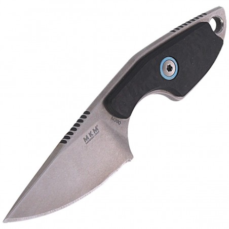Nóż na szyje MKM Mikro 1 Carbon Fiber, Stonewashed M390 by Jesper Voxnæs (MKMR01-CF) Nóż na szyje MKM Mikro 1 Carbon Fiber, Stonewashed M390 by Jesper Voxnæs (MKMR01-CF)