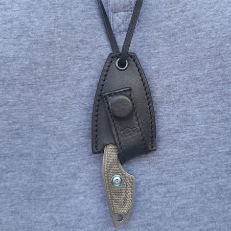 Nóż na szyje MKM Mikro 1 Carbon Fiber, Stonewashed M390 by Jesper Voxnæs (MKMR01-CF) Nóż na szyje MKM Mikro 1 Carbon Fiber, Stonewashed M390 by Jesper Voxnæs (MKMR01-CF)