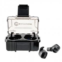 Aktywne ochronniki słuchu Earmor M20T czarne M20T-BK