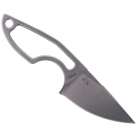 Nóż na szyje MKM Mikro 1 Naked Stainless, Stonewashed M390 by Jesper Voxnæs (MKMR01-N) Nóż na szyje MKM Mikro 1 Naked Stainless, Stonewashed M390 by Jesper Voxnæs (MKMR01-N)