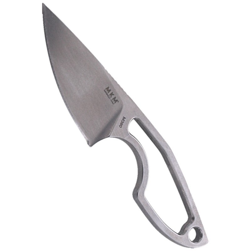 Nóż na szyje MKM Mikro 1 Naked Stainless, Stonewashed M390 by Jesper Voxnæs (MKMR01-N)