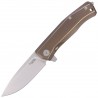 Nóż składany LionSteel Myto Bronze Titanium, Satin M390 by Molletta (MT01 BR)