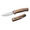 Nóż składany LionSteel Myto Bronze Titanium, Satin M390 by Molletta (MT01 BR)