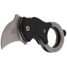Nóż składany FOX Karambit Mini-KA FRN Black, Bead Blasted (FX-535)