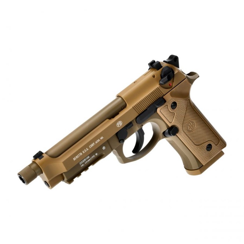   Pistolet wiatrówka Beretta M9A3 FM 4,5 mm brązowy - 3 - Pistolety Co2
