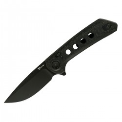 Nóż składany Reate PL-XF-2 Black Micarta/G10 Inlay, Black PVD Nitro-V