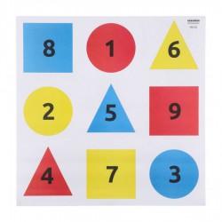 Tarcza strzelecka FBI-IQ trening - pakiet 50 szt....