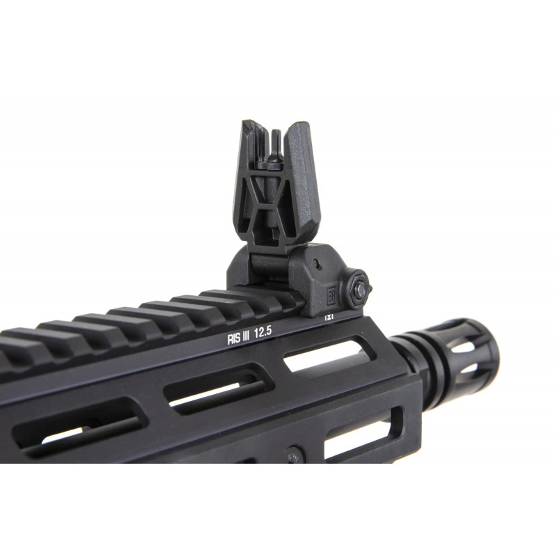 Karabinek ASG Specna Arms Daniel Defense® RIS III 12.5'' SA-P28 Prime™ Aster II ETU z silnikiem bezszczotkowym Czarny