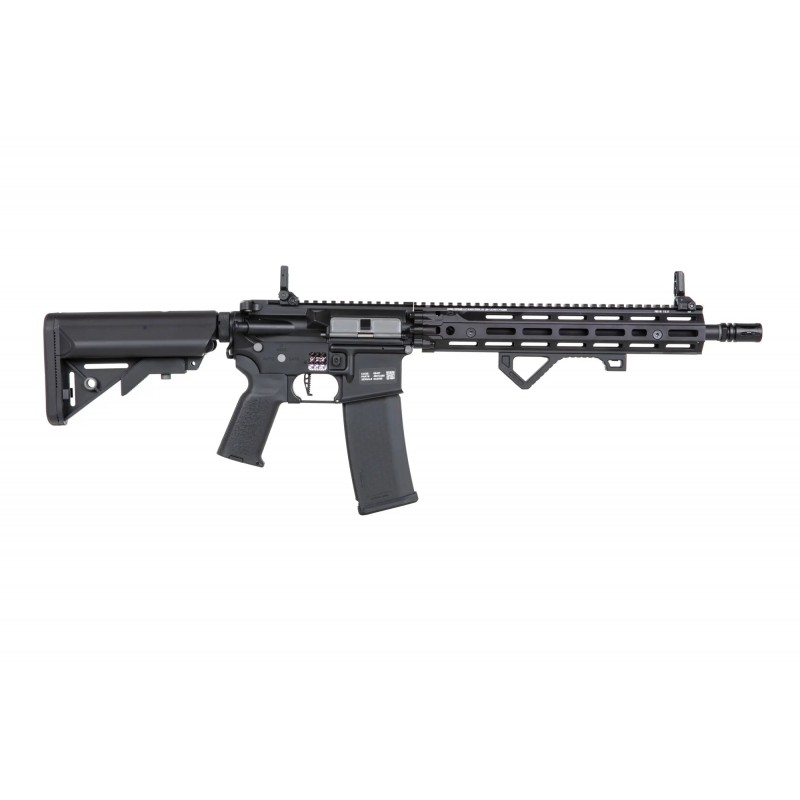 Karabinek ASG Specna Arms Daniel Defense® RIS III 12.5'' SA-P28 Prime™ Aster II ETU z silnikiem bezszczotkowym Czarny