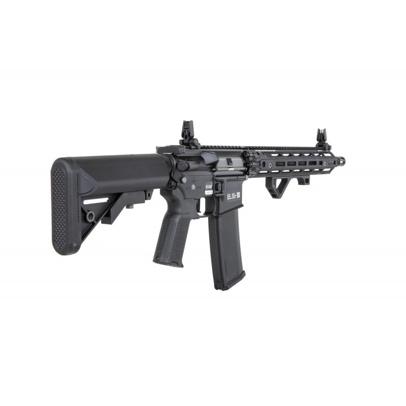 Karabinek ASG Specna Arms Daniel Defense® RIS III 12.5'' SA-P28 Prime™ Aster II ETU z silnikiem bezszczotkowym Czarny