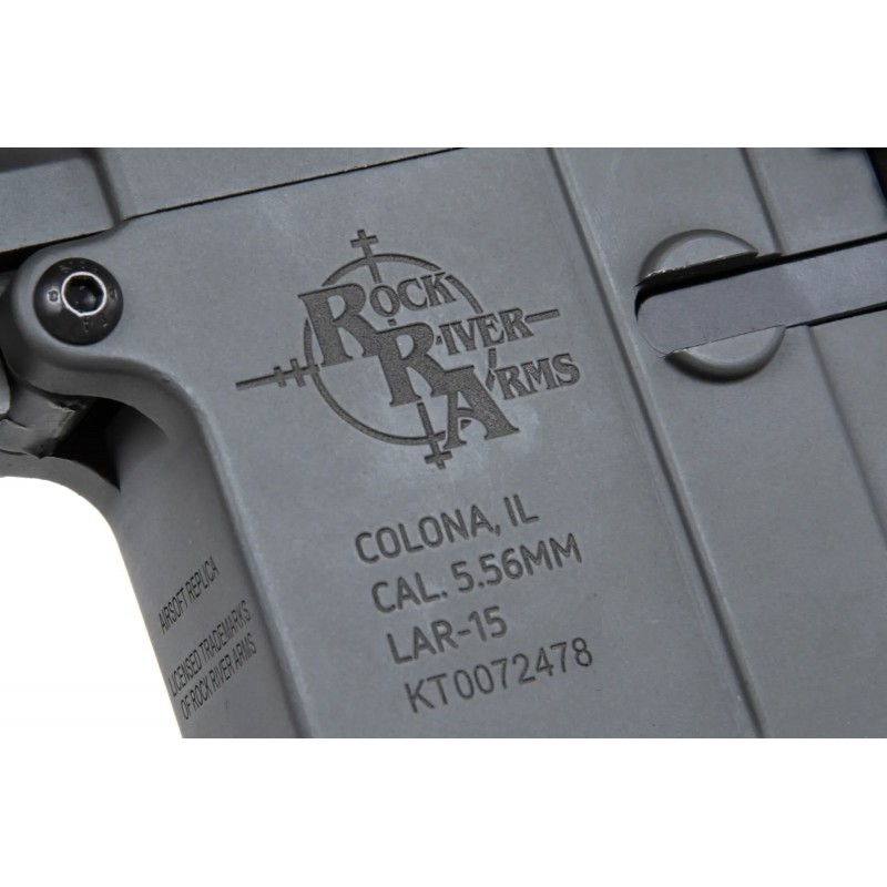 Karabinek ASG Specna Arms RRA SA-P17 Prime™ Light Ops Stock Aster II ETU z silnikiem bezszczotkowym Szary