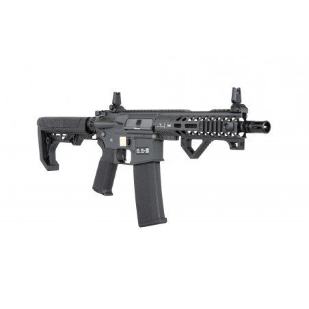 Karabinek ASG Specna Arms RRA SA-P17 Prime™ Light Ops Stock Aster II ETU z silnikiem bezszczotkowym Szary Karabinek ASG Specna Arms RRA SA-P17 Prime™ Light Ops Stock Aster II ETU z silnikiem bezszczotkowym Szary