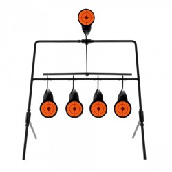 Cel wiatrówkowy spinner RazorGun 4 cele z resetem