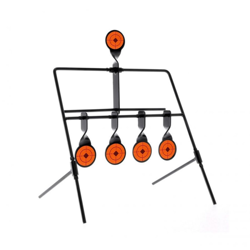   Cel wiatrówkowy spinner RazorGun 4 cele z resetem - 2 - Tarcze i kulochwyty