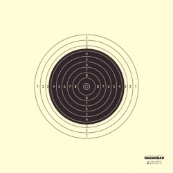 Tarcza strzelecka Olimpijka LUX - pakiet 50 szt. karabin...