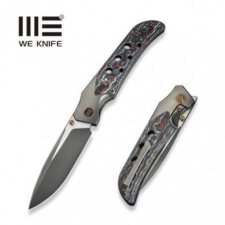 Nóż składany WE Knife WE-Guthrie Gray Titanium/Nebula Fat Carbon, Polished Gray/Satin CPM 20CV by Jason Guthrie (WE23072B-3) Nóż składany WE Knife WE-Guthrie Gray Titanium/Nebula Fat Carbon, Polished Gray/Satin CPM 20CV by Jason Guthrie (WE23072B-3)