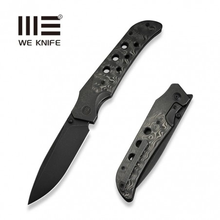 Nóż składany WE Knife WE-Guthrie Black Titanium/Rose Carbon Fiber, Black Stonewashed CPM 20CV by Jason Guthrie (WE23072B-1) Nóż składany WE Knife WE-Guthrie Black Titanium/Rose Carbon Fiber, Black Stonewashed CPM 20CV by Jason Guthrie (WE23072B-1)