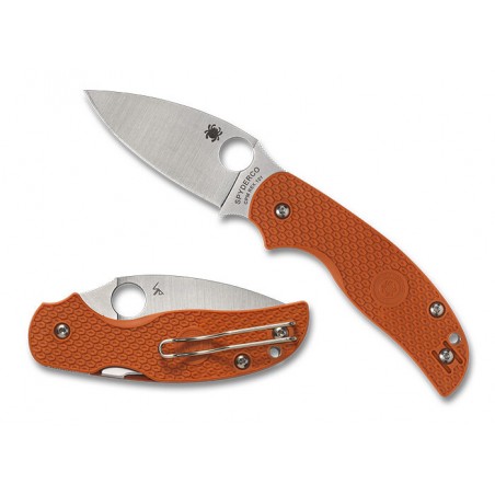 Nóż składany Spyderco Sage 5 Burnt Orange FRN, Satin Plain CPM REX 121 (C123BORP) Nóż składany Spyderco Sage 5 Burnt Orange FRN, Satin Plain CPM REX 121 (C123BORP)
