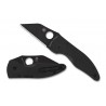 Nóż składany Spyderco MicroJimbo Black G10, Black DLC Plain CPM S30V by Michael Janich (C264GPBK)
