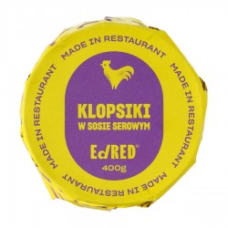 Konserwa Ed Red Casual Klopsiki drobiowe w sosie serowym...