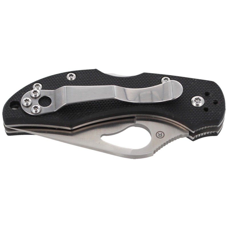 Nóż składany Spyderco Byrd Robin 2 G-10 Black, Plain (BY10GP2)