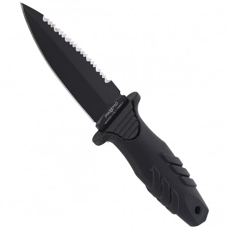 Nóż nurkowy Fox Tactical Elementum Dagger PP+TPE Black, Black Blade (FX-647 S) Nóż nurkowy Fox Tactical Elementum Dagger PP+TPE Black, Black Blade (FX-647 S)