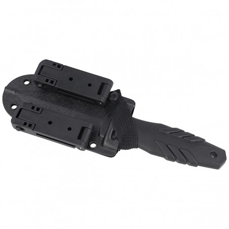 Nóż nurkowy Fox Tactical Elementum Dagger PP+TPE Black, Black Blade (FX-647 S) Nóż nurkowy Fox Tactical Elementum Dagger PP+TPE Black, Black Blade (FX-647 S)