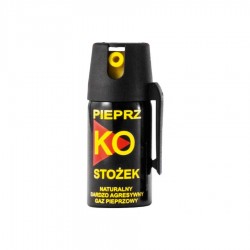 Gaz pieprzowy Klever KO Defenol Fog (stożek) 40 ml