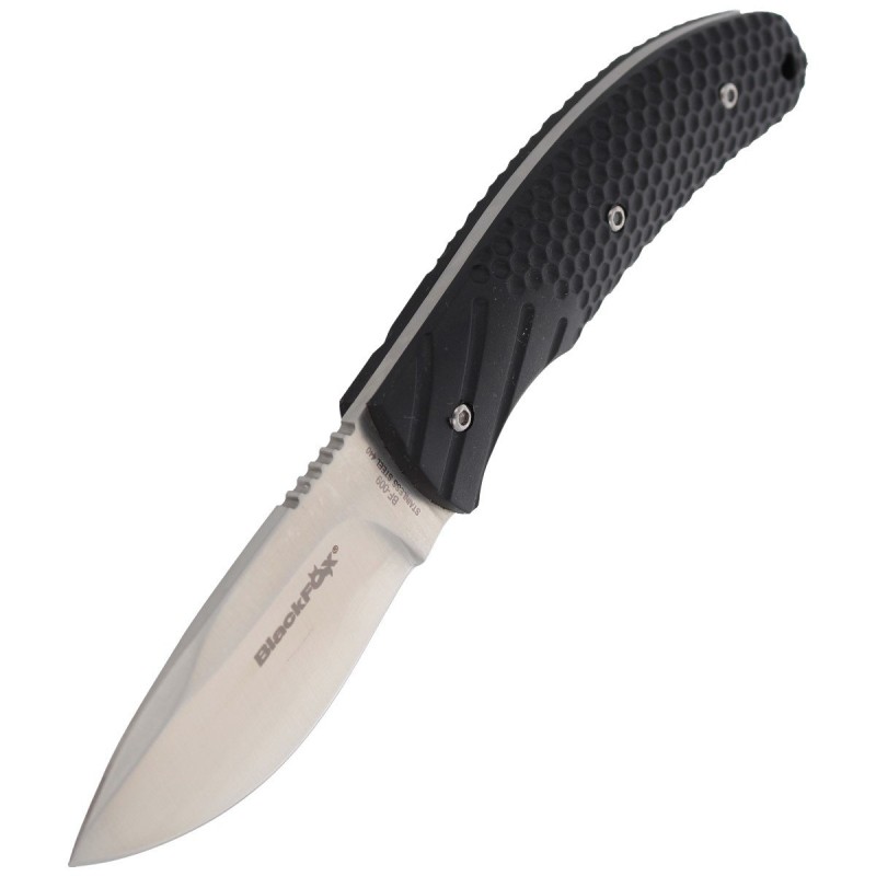 Nóż Bushcraftowy BlackFox Zytel Drop Point 80mm (BF-009)