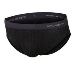 Slipy męskie termoaktywne BRUBECK grafitowe 2XL