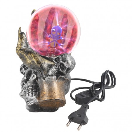 Lampa plazmowa Tole 10 Imperial, Skull-Hand (39131) Lampa plazmowa Tole 10 Imperial, Skull-Hand (39131)