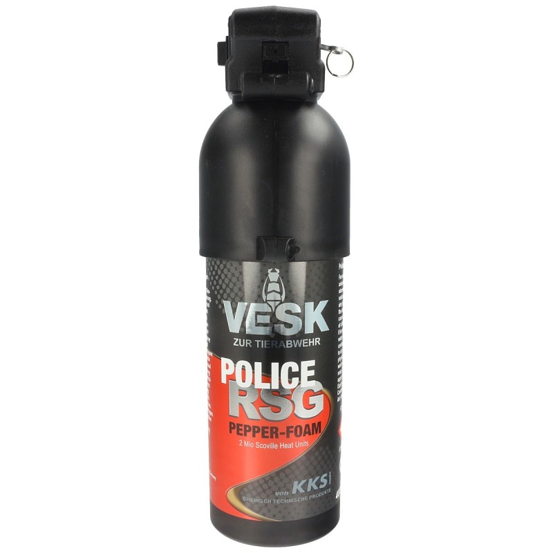 Gaz pieprzowy KKS VESK RSG Police Foam 2mln SHU, Stream 400ml (12400-F)
