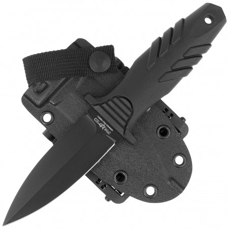 Nóż Fox FKMD Tactical Elementum Dagger Black PP/TPE, Black Idroglider N690Co (FX-647) Nóż Fox FKMD Tactical Elementum Dagger Black PP/TPE, Black Idroglider N690Co (FX-647)