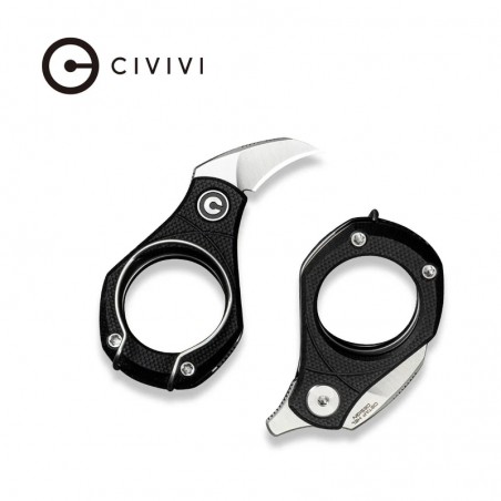 Nóż składany Civivi Pyrus Black G10, Satin 14C28N by Ostap Hel (C23038-2) Nóż składany Civivi Pyrus Black G10, Satin 14C28N by Ostap Hel (C23038-2)