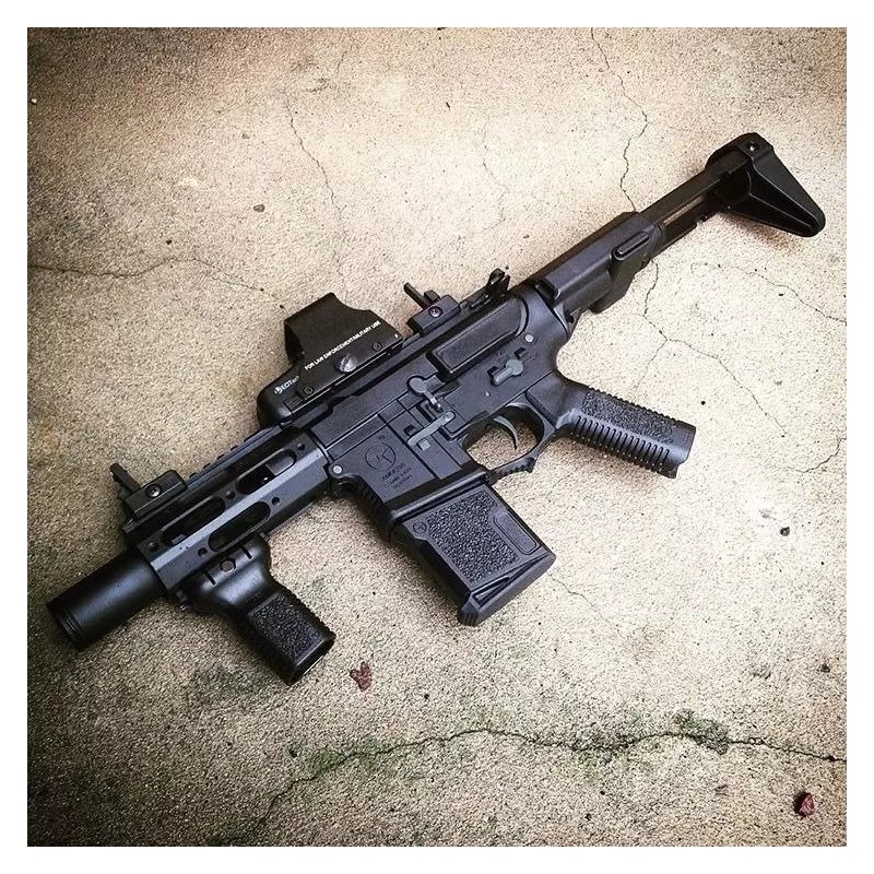 Replika subkarabinka AM-015 - czarna