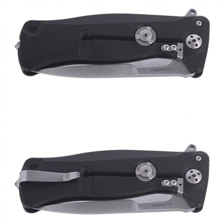 Nóż składany LionSteel SR11A Black Aluminum, Satin Sleipner by Molletta (SR11A BS) Nóż składany LionSteel SR11A Black Aluminum, Satin Sleipner by Molletta (SR11A BS)
