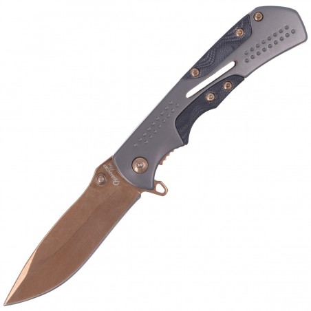 Nóż składany Martinez Albainox Grey/Black Steel/G10, Titanium Coated (18138) Nóż składany Martinez Albainox Grey/Black Steel/G10, Titanium Coated (18138)
