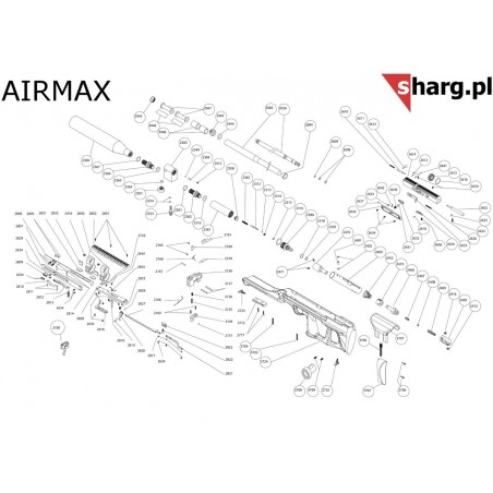 Lufa wiatrówka PCP Hatsan BT65, AT44 LONG, AT44-10QE, Airmax, Bullboss, Nova 4.5 mm Lufa wiatrówka PCP Hatsan BT65, AT44 LONG, AT44-10QE, Airmax, Bullboss, Nova 4.5 mm