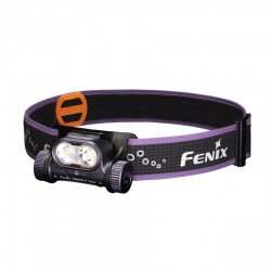 Latarka czołowa Fenix HM65R-T V2.0 ciemnofioletowa