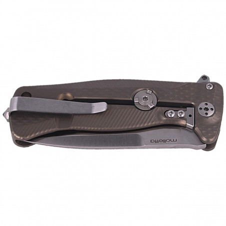 Nóż składany LionSteel SR22 Bronze Titanium, Satin Sleipner by Molletta (SR22 B) Nóż składany LionSteel SR22 Bronze Titanium, Satin Sleipner by Molletta (SR22 B)