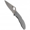 Nóż Spyderco Delica 4 Stainless Steel Plain (C11P)