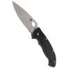 Nóż składany Spyderco Manix 2 XL G-10 Black Plain (C95GP2)