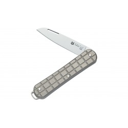 Scyzoryk Fox Vulpis Grenade Pattern Titanium, Polished N690Co (FX-VPGP130 TI)