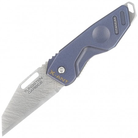 Nóż składany Extrema Ratio X-ANT LE No 043/100 Blue Titanium, Sandblast Sintered Tungsten Carbide (04.1000.0467/MD/TI) Nóż składany Extrema Ratio X-ANT LE No 043/100 Blue Titanium, Sandblast Sintered Tungsten Carbide (04.1000.0467/MD/TI)