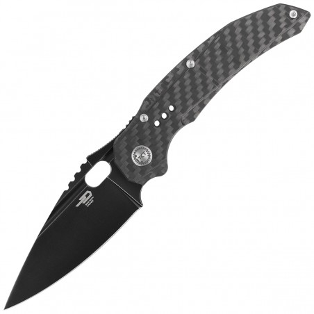 Nóż składany Bestech Exploit Black Titanium/CF, Black Stonewashed CPM S35VN by Todd Knife and Tool (BT2005G) Nóż składany Bestech Exploit Black Titanium/CF, Black Stonewashed CPM S35VN by Todd Knife and Tool (BT2005G)