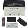 Nóż składany FOX Radius Carbon Fiber/Copper, Black PVD M390 by Denis Simonutti (FX-550 CFB)