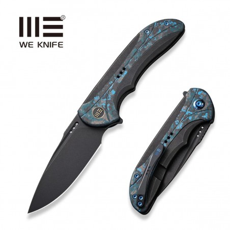 Nóż składany WE Knife Equivik Black Titanium/Arctic Storm Fat Carbon, Black Stonewashed CPM 20CV (WE23020-4) Nóż składany WE Knife Equivik Black Titanium/Arctic Storm Fat Carbon, Black Stonewashed CPM 20CV (WE23020-4)