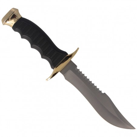 Nóż Muela 85-140 Black Rubber, Satin 420H Nóż Muela 85-140 Black Rubber, Satin 420H